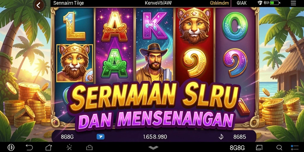 Tampilan gameplay 8G8G yang menawan dengan berbagai fitur Slot.