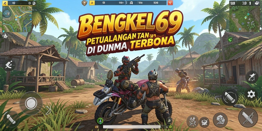 Tampilan gameplay BENGKEL69 yang menampilkan eksplorasi dunia terbuka.
