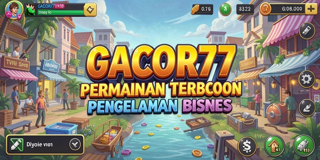 Tampilan screenshot GACOR77 menampilkan pengelolaan bisnis yang dinamis dan menarik.