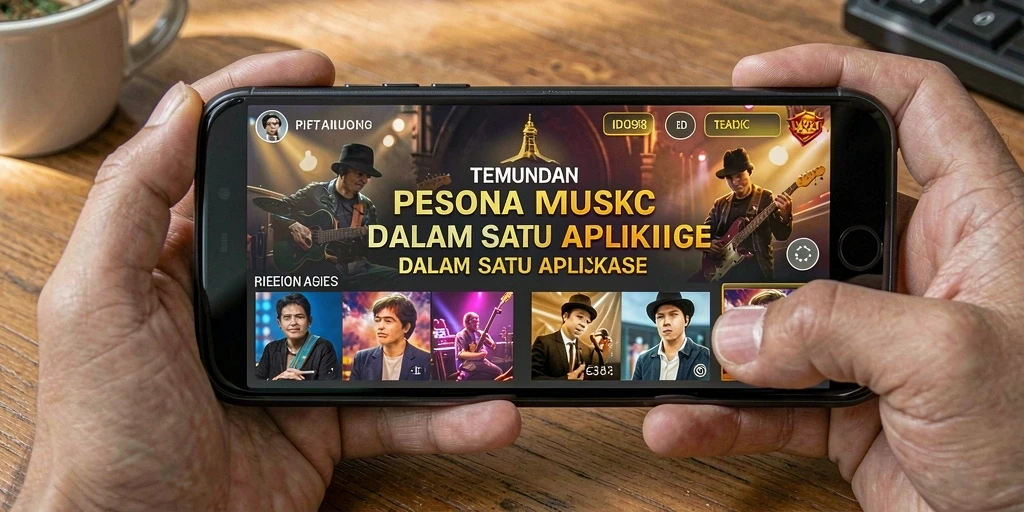 Tampilan gameplay ID098 yang menarik dan interaktif dalam pengalaman musik.