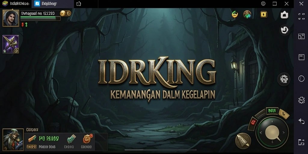 Gameplay menegangkan dengan suasana mencekam dalam IDRKING.