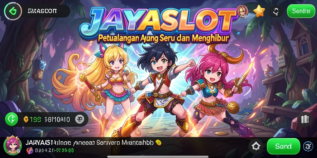 Gameplay seru dalam JAYASLOT dengan karakter Anime menarik.