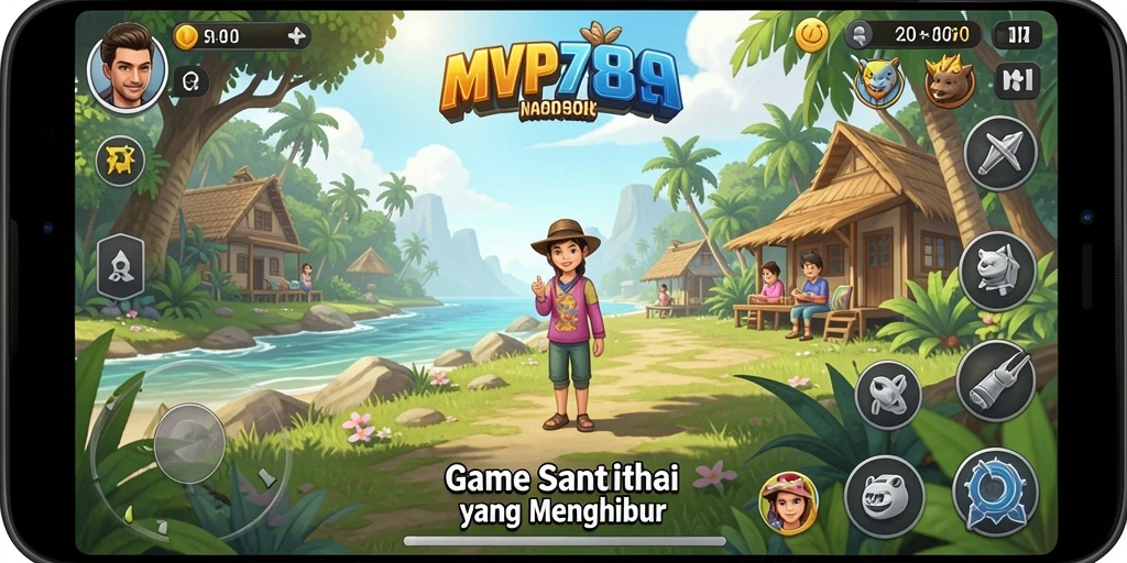 Screenshot gameplay MVP789 menampilkan tantangan seru dan warna-warni.