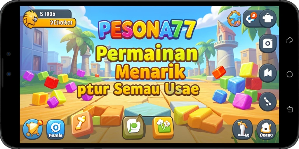 Tampilan gameplay PESONA77 yang menarik dan menantang.