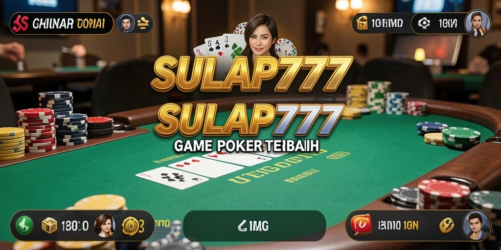 Screenshot dari gameplay seru SULAP777 menunjukkan pemain yang terlibat dalam permainan Poker.