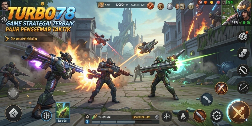 Tampilan gameplay TURBO78 yang menarik dan penuh strategi.