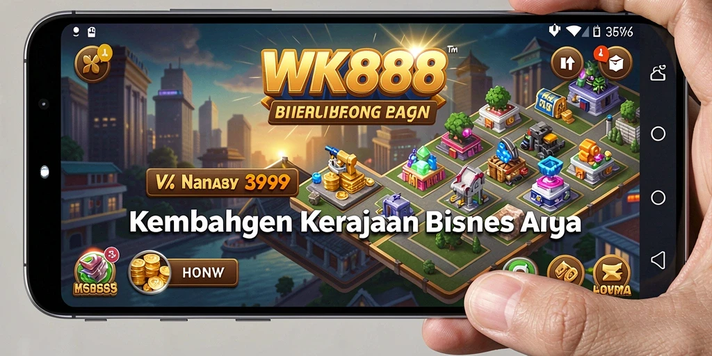 Tampilan gameplay <strong>WK888</strong> yang menarik dengan elemen Tycoon yang mendasinya.